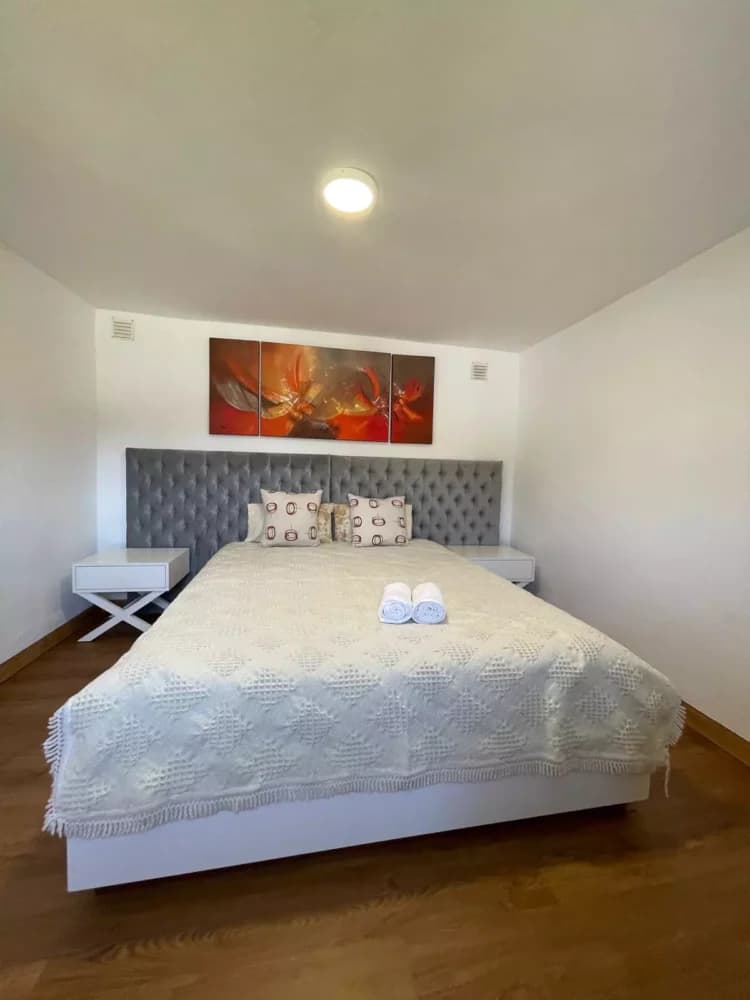 Quarto da Quinta Cerqueira com cama de casal